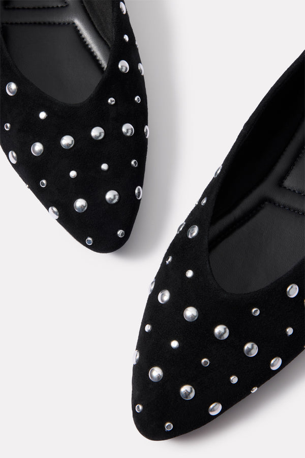 Everve La Touche Studed Flat Black