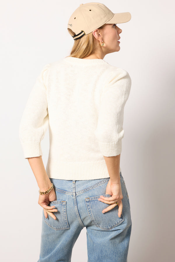 Everve Lacey Pullover Ivory