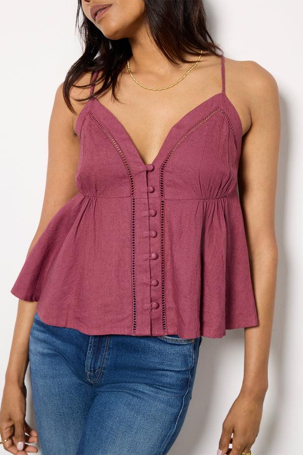 Everve Ladder Trim Tank Crushedberry