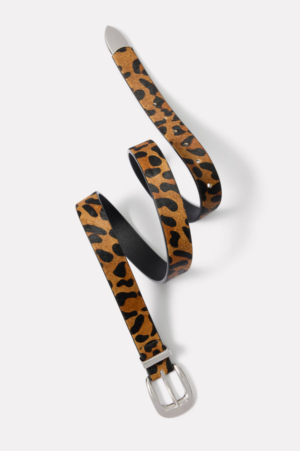 everve Larson Leopard Belt Leopard