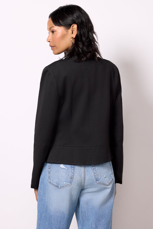 Everve Lena Moto Jacket Black