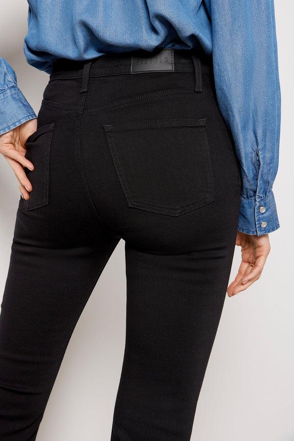 Everve Lennon Crop Bootcut Jean Noir