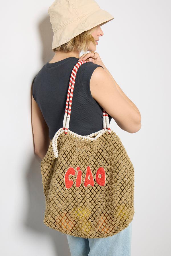 Everve Lete Tote Tan/Poppyciao