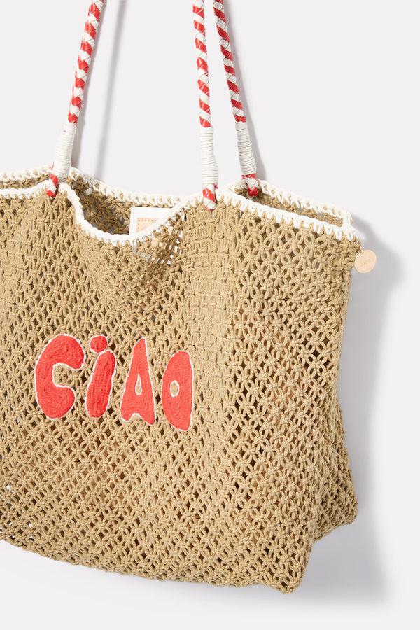 Everve Lete Tote Tan/Poppyciao