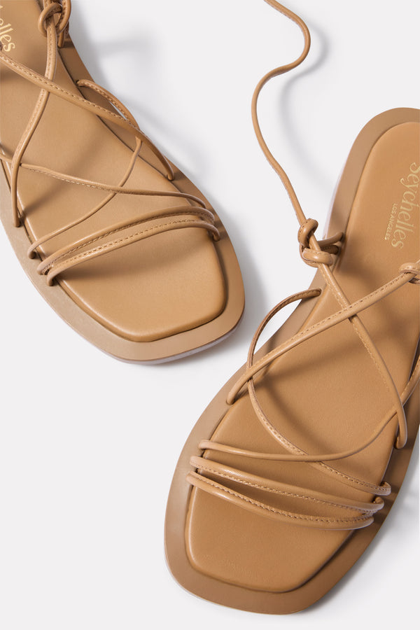 everve Lilac Two Sandal Tan