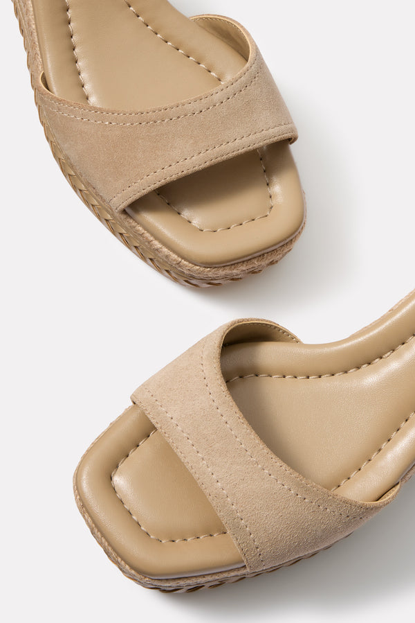 Everve Lilla Wedge Sandal Tortilla