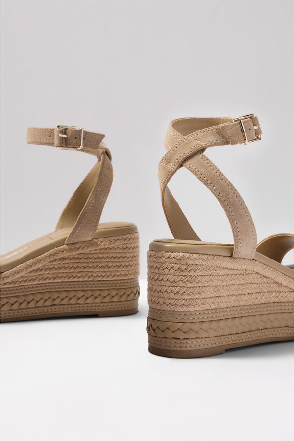 Everve Lilla Wedge Sandal Tortilla