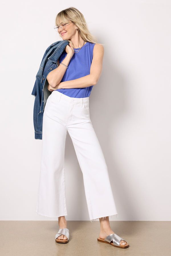 Everve Lilly Ruched Tank Deepultramarine