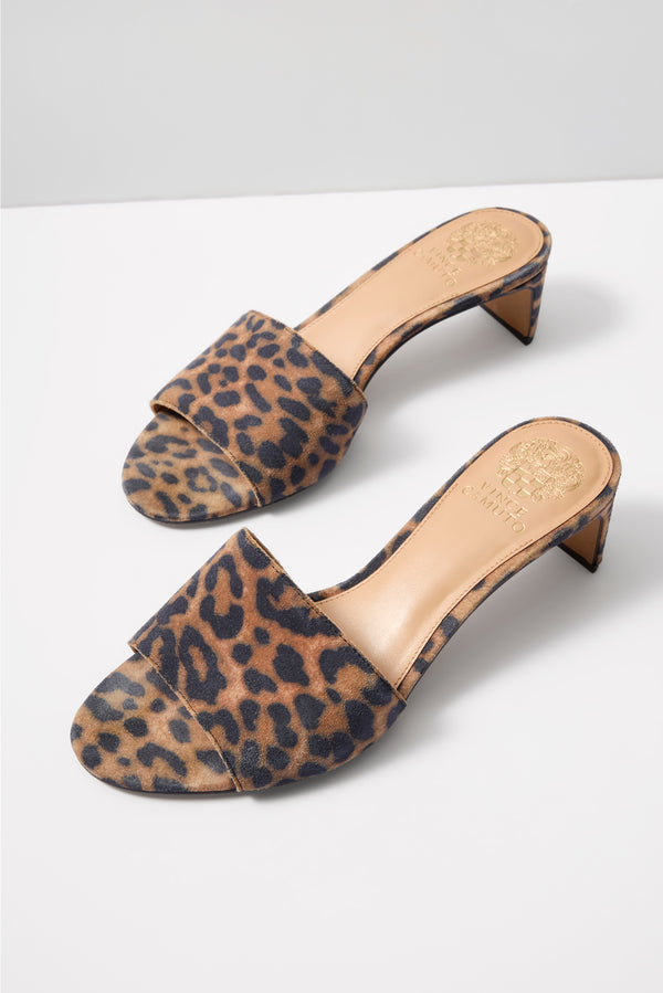 everve Linanna Leopard Heel Blacknat
