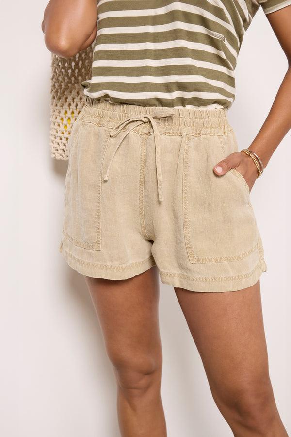 Everve Linnen Shorts Autumn