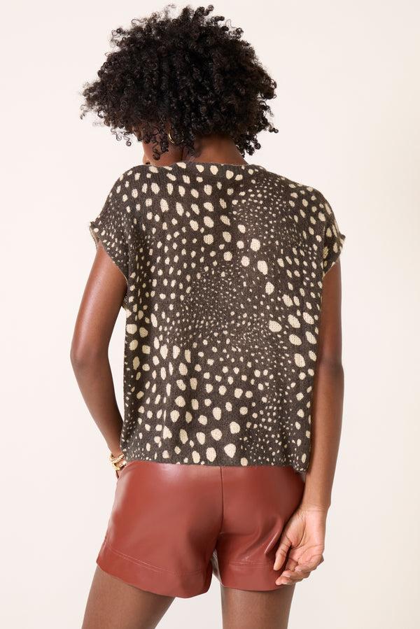 Everve Loma Crew Neck Sweater Stingray