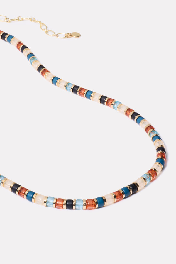 Everve Lorna Beaded Necklace Multi