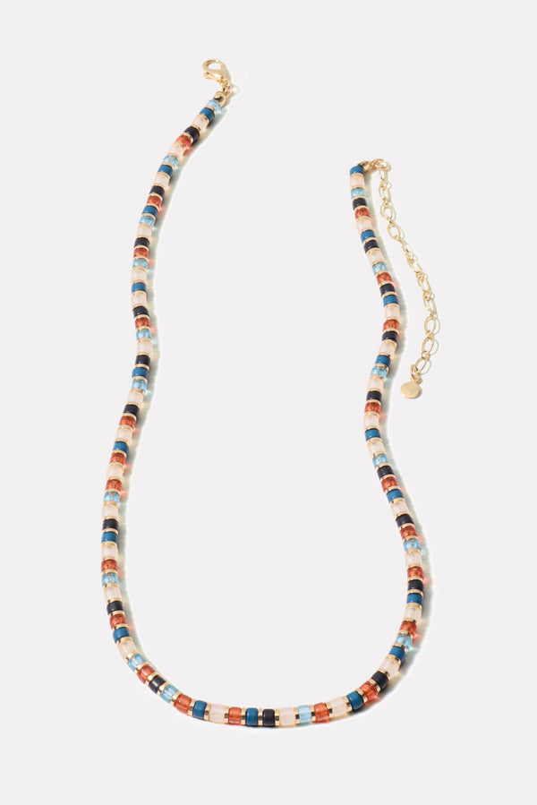 everve Lorna Beaded Necklace Multi