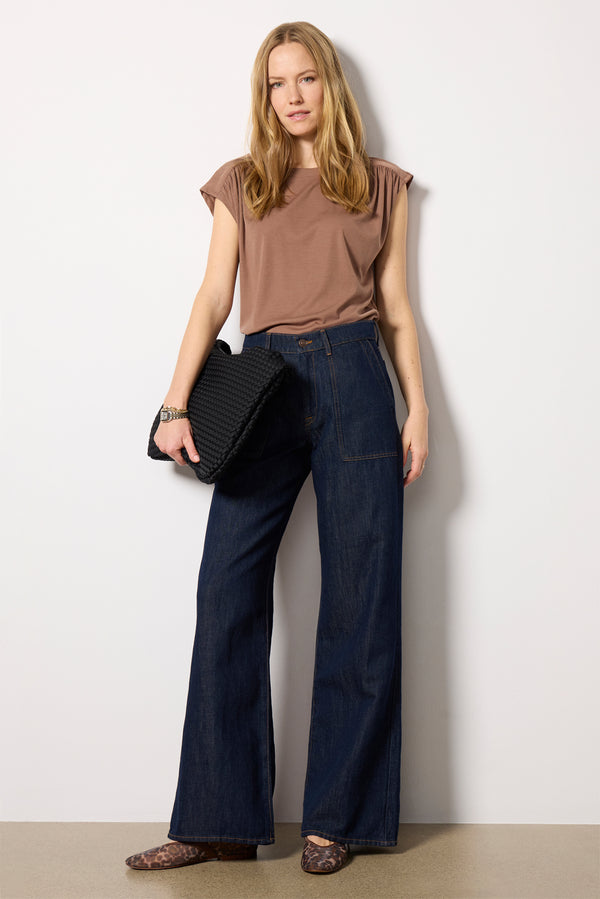 everve Lotta Trouser Blueberry