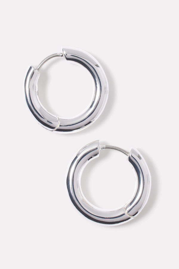 everve Lou Hoops Silver