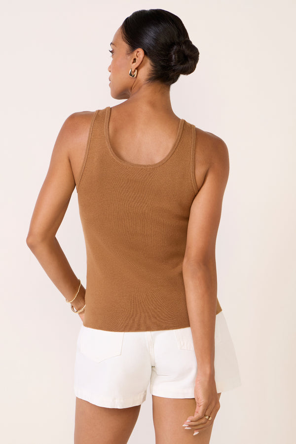 Everve Louisa Vest Mochaccino