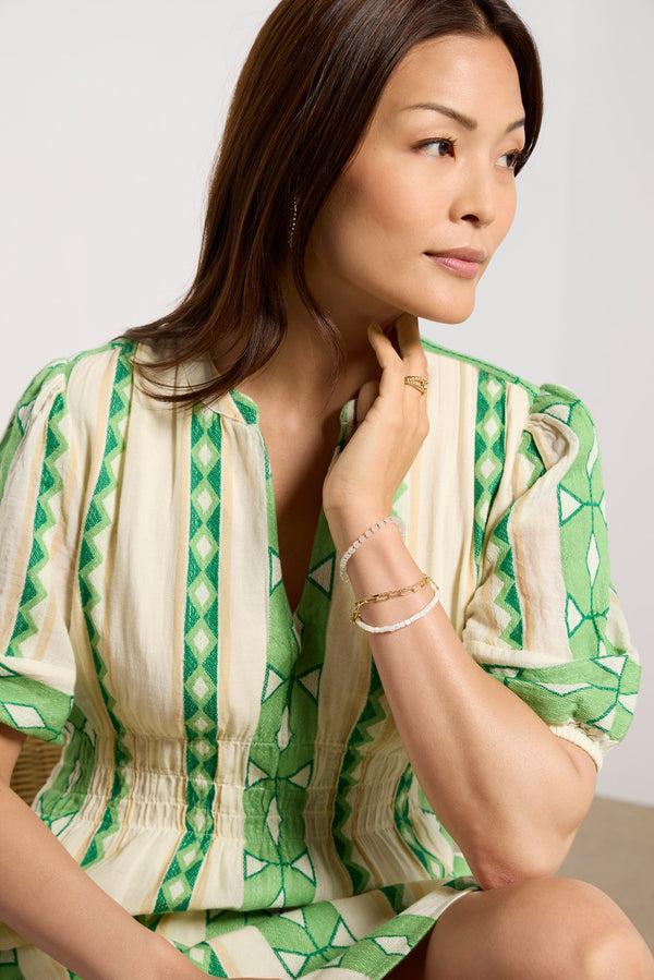 Everve Lucy Dress Lime