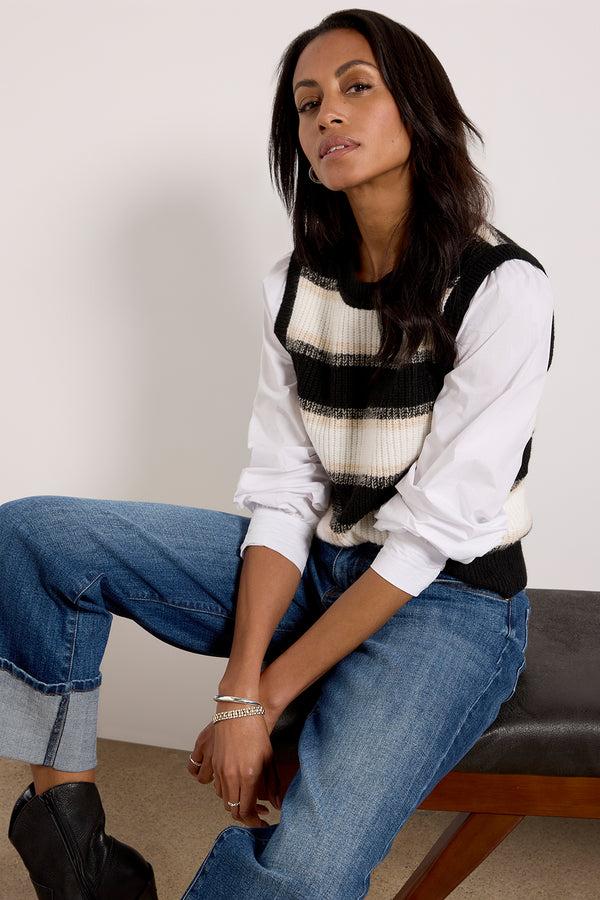 Everve Lucy Two-Fer White/Black