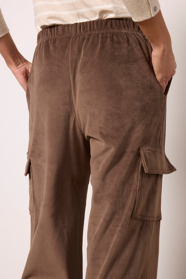 Everve LuxeChic Cargo Pant Java