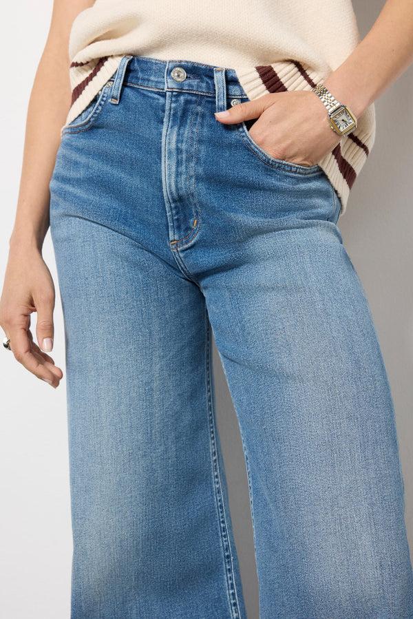 Everve Lyra Wide Leg Jean 32` Cooper