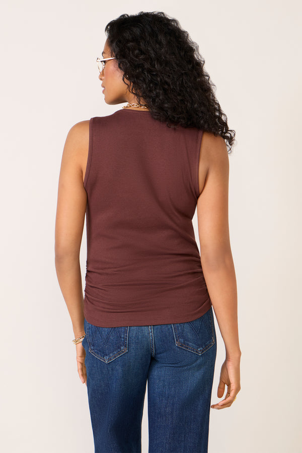 Everve Maccoy Ultra Rib Tank Espresso