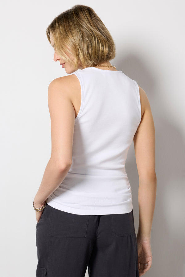 Everve Maccoy Ultra Rib Tank White