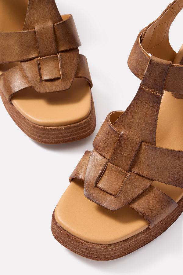 Everve Macy Heel Brown