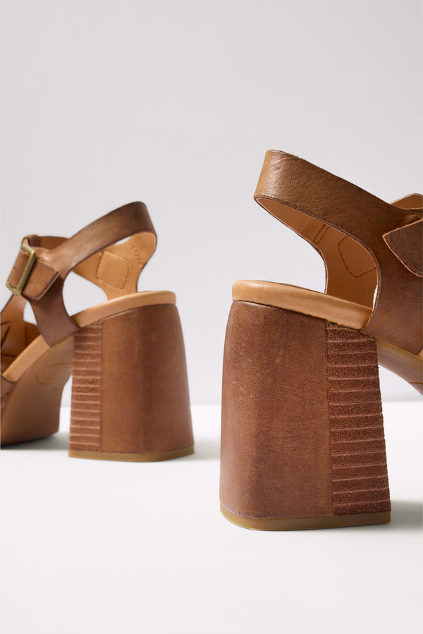 Everve Macy Heel Brown