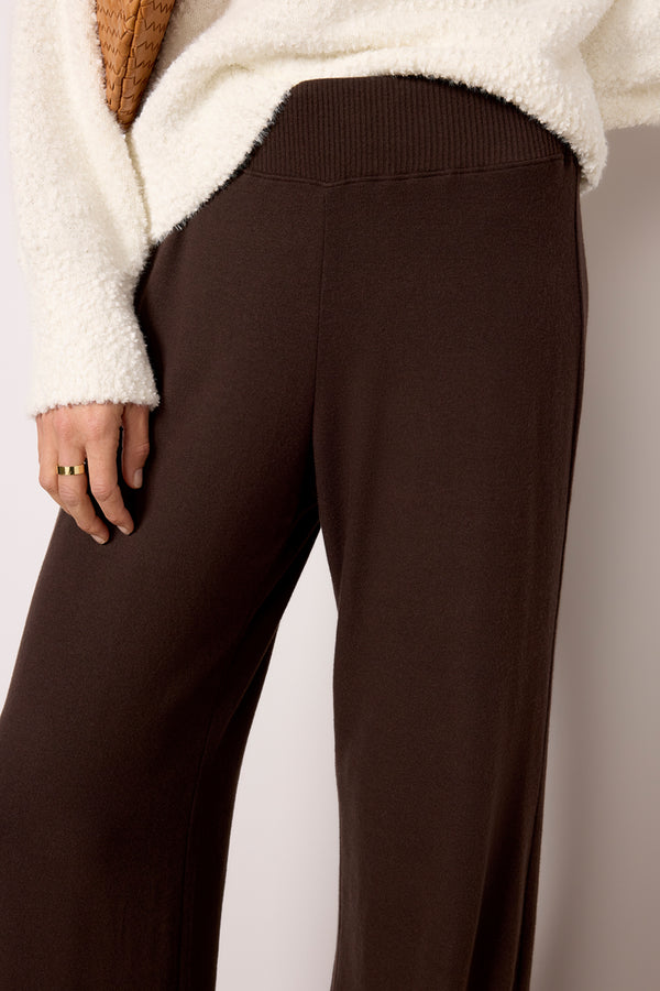 Everve Madison Jones Wide Leg Pant Java