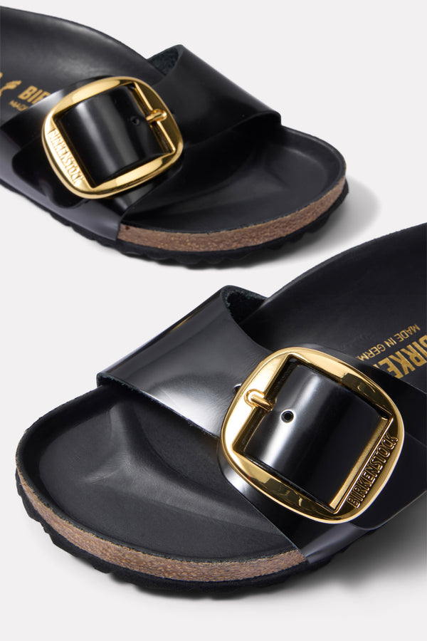 Everve Madrid Big Buckle High Shine Black