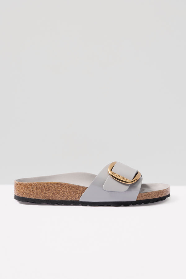 Everve Madrid Big Buckle High Shine Stonecoin