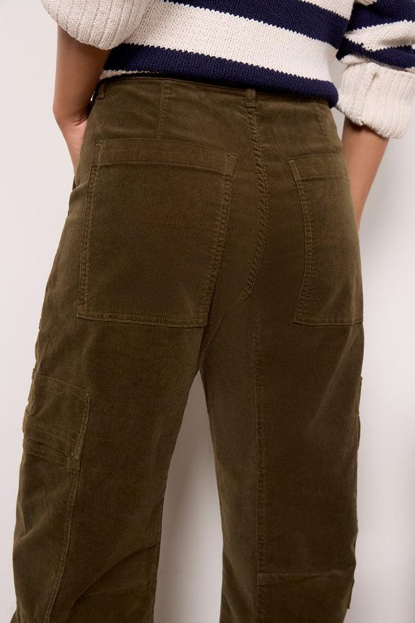 Everve Marcelle Corduroy Cargo Pant Costes