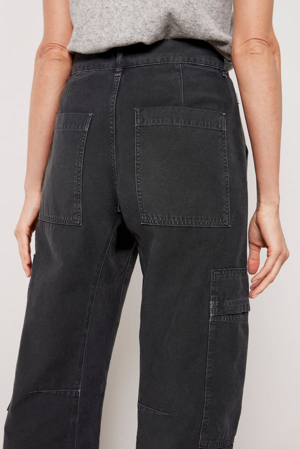 Everve Marcelle Easy Leg Cargo Washedblack