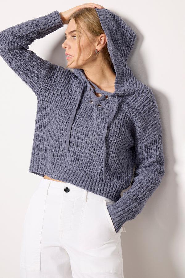 Everve Marina Hoodie Folkstonegrey