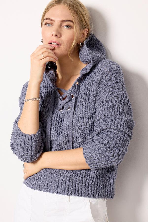 everve Marina Hoodie Folkstonegrey