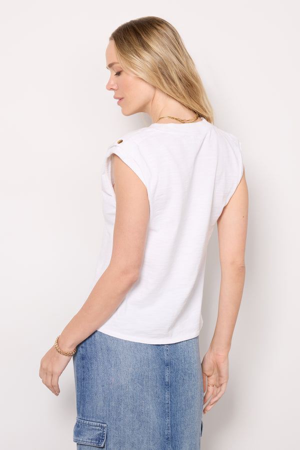 Everve Marina Muscle Tee Opticwhite