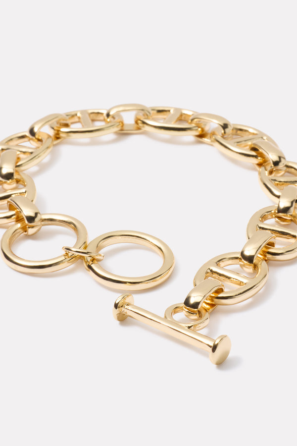 Everve Marina Statement Bracelet Gold