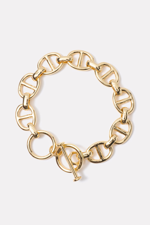 everve Marina Statement Bracelet Gold