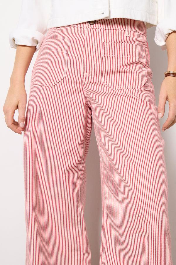 Everve Marine Layer Striped Pant Galleystripe