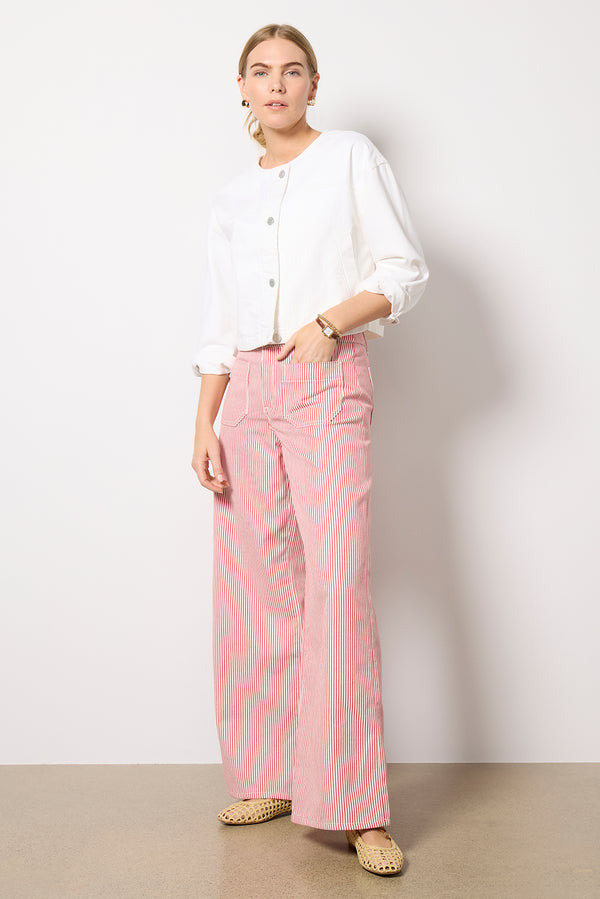 everve Marine Layer Striped Pant Galleystripe
