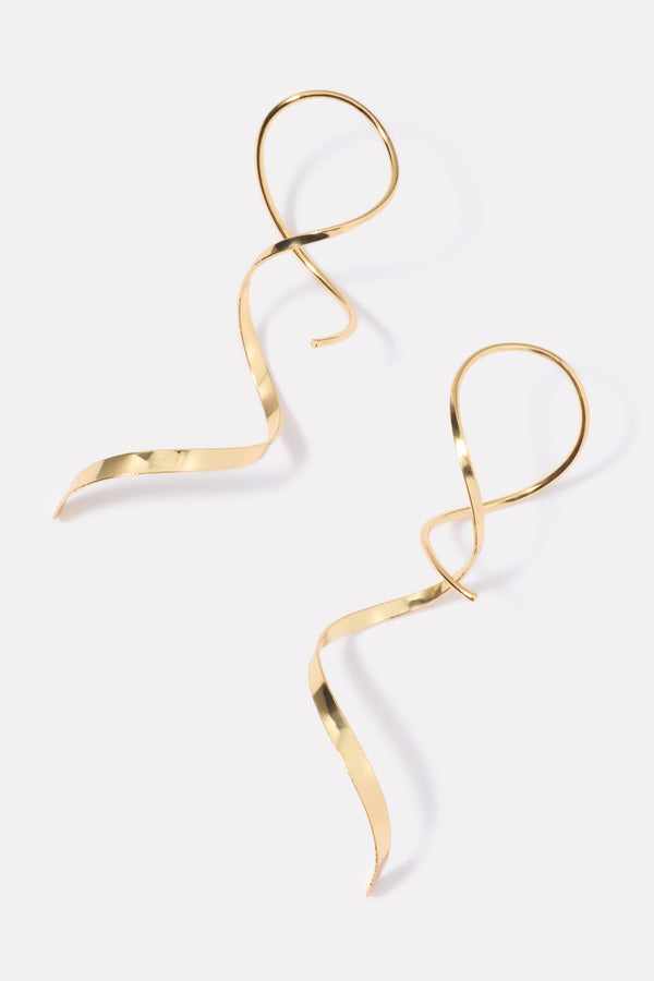 everve Marisa Squiggle Threaders Gold