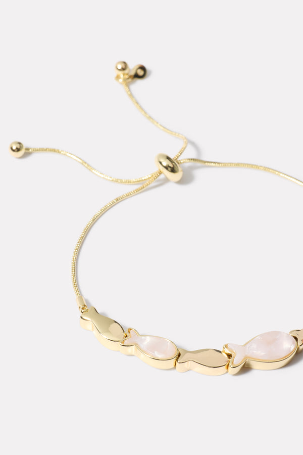 Everve Marlin Pull Bracelet Gold
