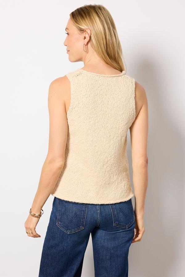 Everve Marlowe Sweater Tank Oat