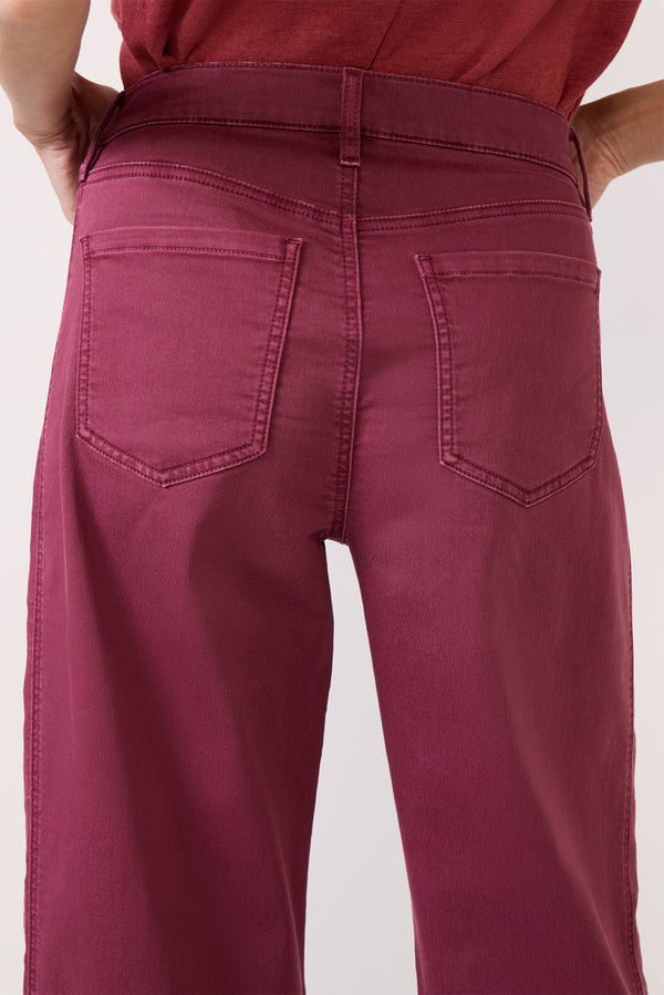 Everve Marni Barrel Pant Raisin