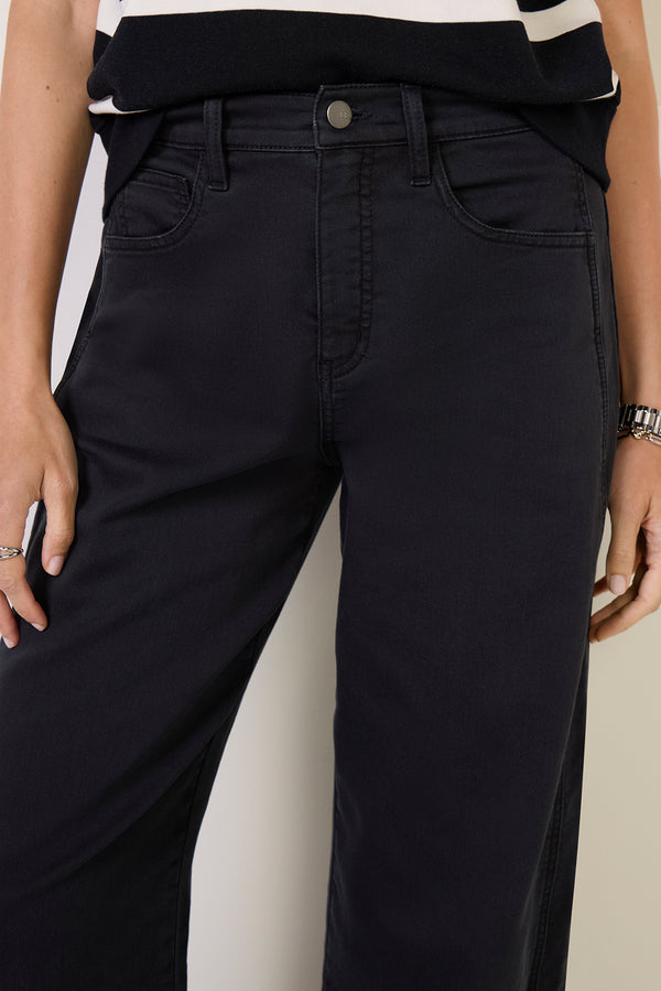 Everve Marni Barrel Pant Washedblack