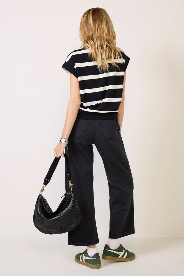 Everve Marni Barrel Pant Washedblack