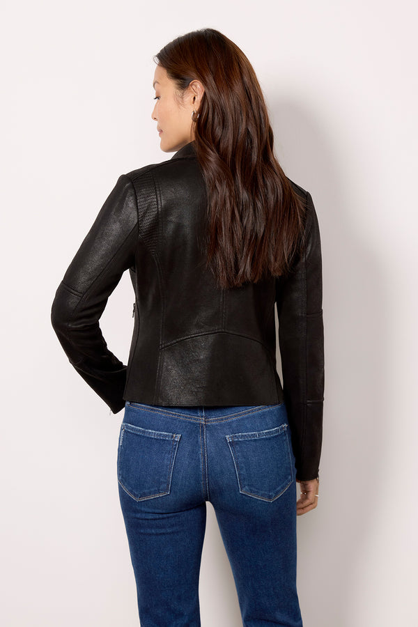 Everve Marren Moto Jacket Black