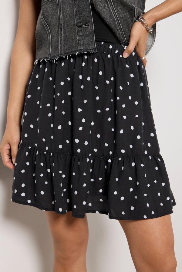 Everve Matty Tiered Skirt Decodotsprint