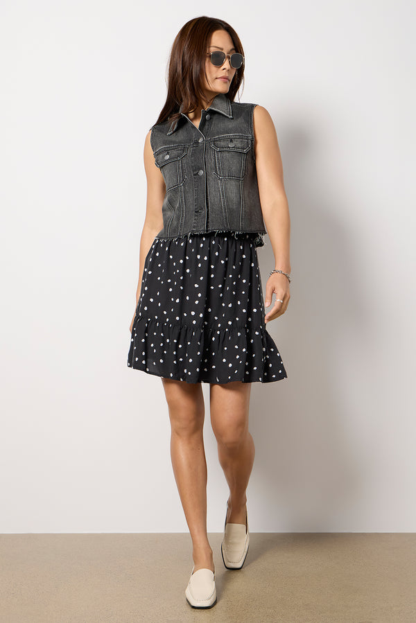 everve Matty Tiered Skirt Decodotsprint