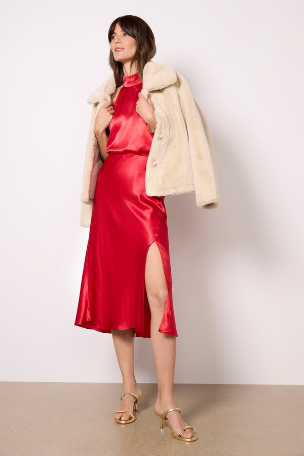 everve Maya Skirt Scarlet